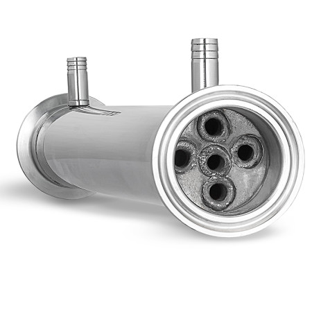 Shell-and-tube cooler "Aroma" with clamp 1,5 inches в Иваново