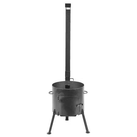 Stove with a diameter of 340 mm with a pipe for a cauldron of 8-10 liters в Иваново