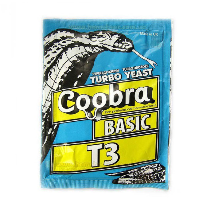 Turbo yeast alcohol "COOBRA" BASIC T3 (90 gr) в Иваново