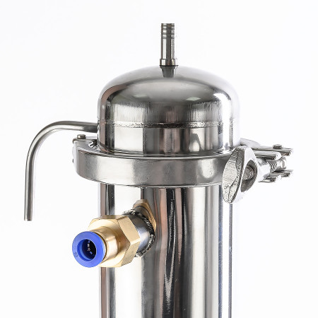 Packed distillation column 50/400/t with CLAMP (3 inches) в Иваново