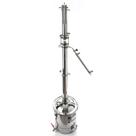 Packed distillation column 30/350/t with CLAMP 3 inches в Иваново