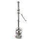 Packed distillation column 30/350/t with CLAMP 3 inches в Иваново