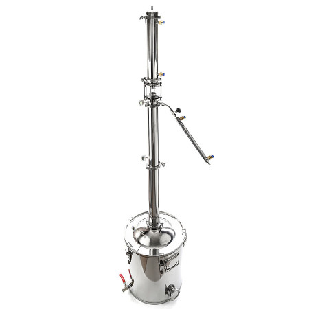 Packed distillation column 50/400/t with CLAMP (3 inches) в Иваново
