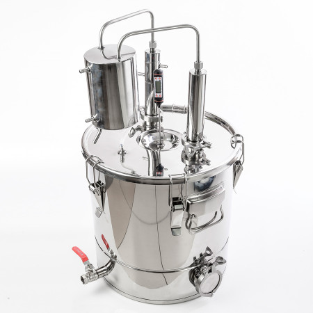 Double distillation apparatus 18/300/t with CLAMP 1,5 inches for heating element в Иваново
