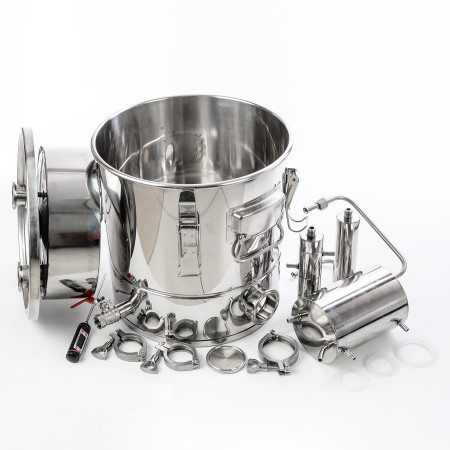 Double distillation apparatus 30/350/t with CLAMP 1,5 inches for heating element в Иваново
