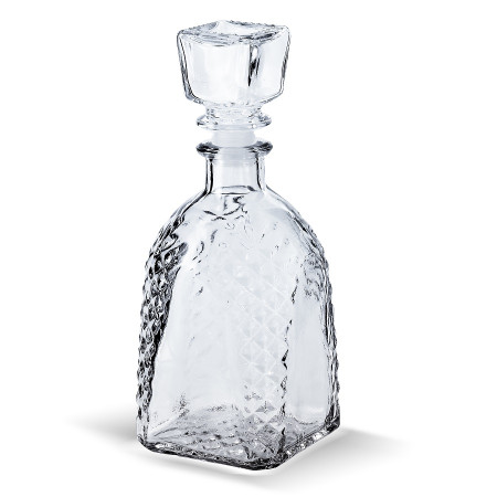 Бутылка (штоф) "Арка" стеклянная 0,5 литра с пробкой  в Иваново