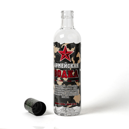 Souvenir bottle "Army" 0.5 liter в Иваново