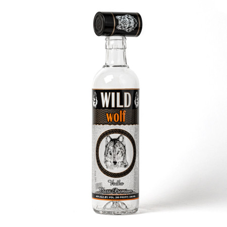Souvenir bottle "Wolf" 0.5 liter в Иваново