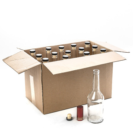 15 bottles of "Cognac" 0.5 l with Camus corks and caps в Иваново