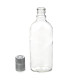 Бутылка "Фляжка" 0,5 литра с пробкой гуала в Иваново