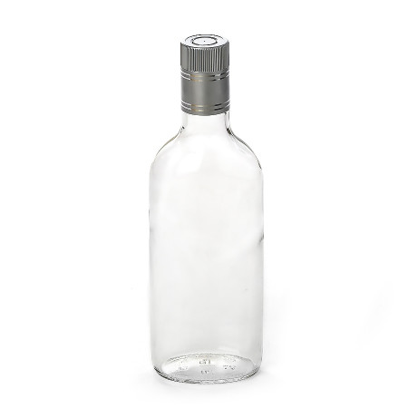 Бутылка "Фляжка" 0,5 литра с пробкой гуала в Иваново